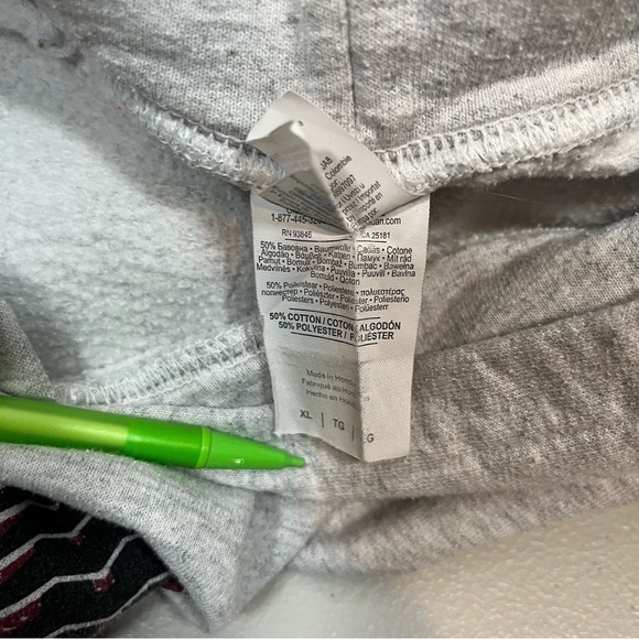 Falmouth Cape Cod Clippers Football Sweatshirt Mens XL Gray Hoodie - Picture 9 of 9